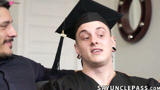 Twink Marco Bianchi and Harvey Sid double naughty celebration