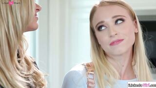 Stepmom masturbating with stepdaughter