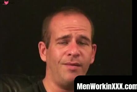 MenWorkinXXX.com - Mature dude pleasures his cock and balls with electric sex toys