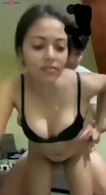 Tamil college girl with boyfriend