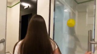 Into the elevato