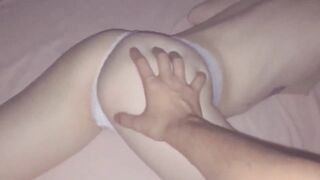 Quick morning anal banged!