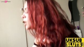 UKSubSluts.com - Monica Bollocksy gets anally and vaginally destroyed by Maledom