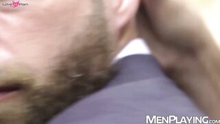 Dominant Police officer Leo Bacchus destroys the ass of OnlyMatt
