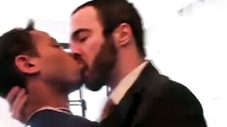 Sexy Pablo took a deepthroat before riding the giant cock of hairy Kyle Cisco