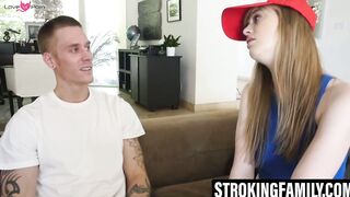Richie rhyhorn rams stepsis pussy until tears flow