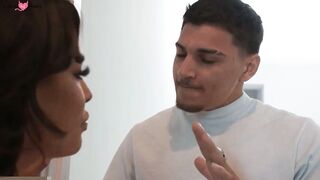 Big Latin Booty Busty MILF Seduces Young Guy For Hot Sex