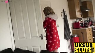 UKSubSluts.com - Blonde UK slut gets drilled hard by a dominant male