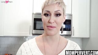 Ryan Keely's kitchen turns into a steaming POV scene