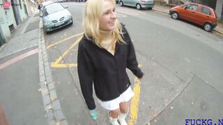 Staggering Helen made dick sucking sensation