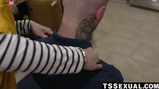 TSSexual.com - Ts Emma Rose tops hung Zac Bishop in varied positions