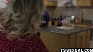 TSSexual.com - Ts Emma Rose tops hung Zac Bishop in varied positions