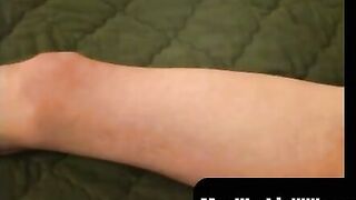 MenWorkinXXX.com - Mature dude strokes his massive cock while smoking a cigar and cum