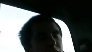 Hotties Judah and Lansing jerked off in the car in the middle of rush hour