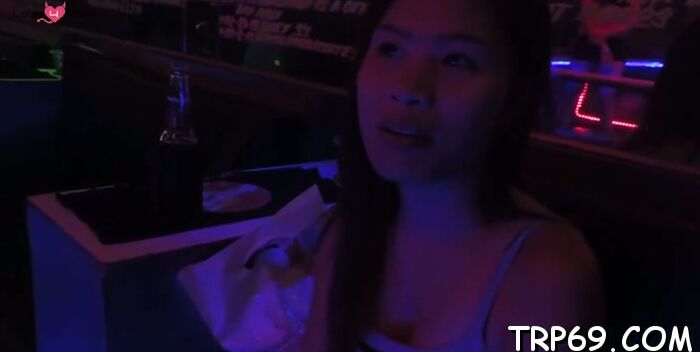 Angelic asian brunette Ella enjoys a hardcore fuck
