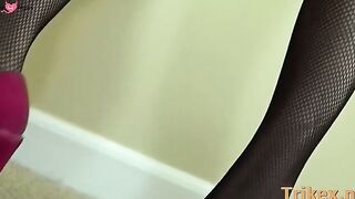 Astonishing brunette young Princess gets roughly slammed