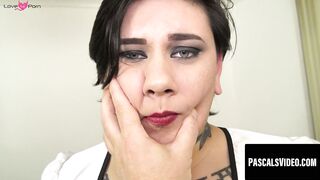 BBW with tattoos is intensely fucked in all her sweet spots