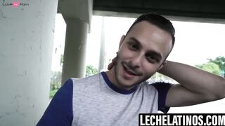 LecheLatinos.com - Valentino Nappystar seduced with cash for pleasure