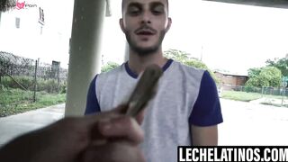 LecheLatinos.com - Valentino Nappystar seduced with cash for pleasure