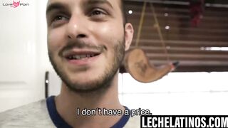 LecheLatinos.com - Valentino Nappystar seduced with cash for pleasure