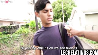 LecheLatinos.com -  Ariano maintains eye contact while blowing my big dick