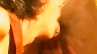 Hot guys in the woods having threesome of flip fucking