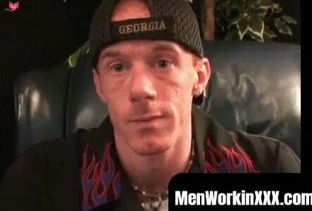 MenWorkinXXX.com - Mature punk plays with his hard cock and shoots out a massive load