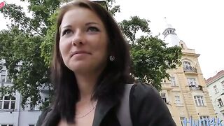 Naughty barely legal brunette perfection gets fucked