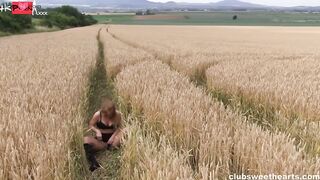 Wheat Field Seduction When Innocence Meets Insatiable Desire