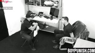BoyPunish.com - Guard Jeremiah creampied by Ty Roderick
