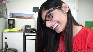 Glorious barely legal latina gal Mia Khalifa fucked properly