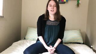 Adorable Shy Amateur bimbos Ejaculates with Her Magic Wand