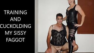 CUCKOLDED FAGGOT COMES OUT