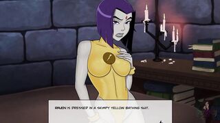 DC comics Something Unlimited Part 56 Training Raven