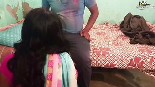 sasuraal mein holee par saalee ko choda usakee cheekh nikal