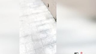 Shameless eastern skank fucks herself outside inside outside