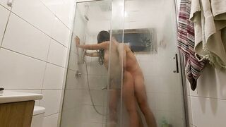 PASSIONATE SEX INTO THE SHOWER - HISPANIC