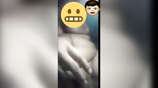Long boob mistress masturbation