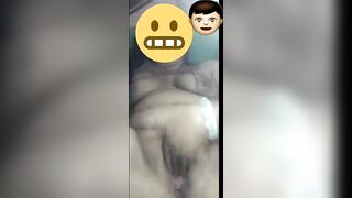 Long boob mistress masturbation