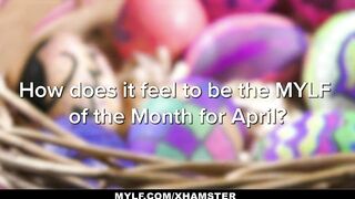 Easter Bunny Shares His Eggs With Big Boobed Milf Karen Fisher