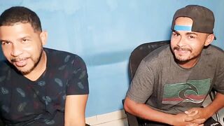 Making Of and Backstage recording from young slim small brazilian