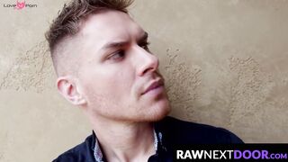 RawNextDoor.com - Young homosexuals Zak Bishop and Ryan Jordan enjoy a hot bare fuck