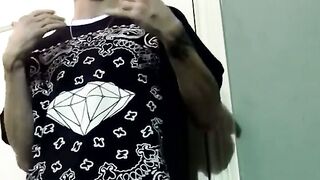 JoeSchmoeXXX.com - Inked thug receives oral service from a fat cock lover
