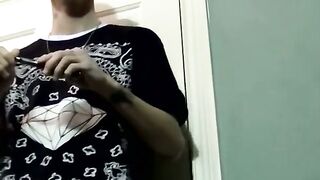 JoeSchmoeXXX.com - Inked thug receives oral service from a fat cock lover