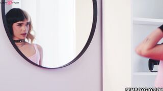 Sam Ledger, the cutest and hottest femboy on this planet anal fucked!