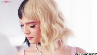 Sam Ledger, the cutest and hottest femboy on this planet anal fucked!