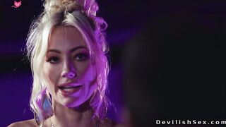 Hairy pussy busty babe fucked