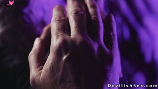 Hairy pussy busty babe fucked