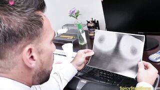 The new boss is a nymhp MILF sex machine