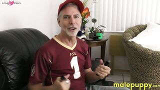 Your stepdad Richard Lennox accidentally FARTS during a game